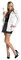 The Costume Center White and Black Gwen Deluxe Women Adult Halloween Costume - Large